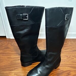 Ralph Lauren Sigrid Women's Black Calf Boots